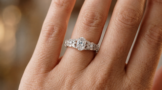 White Gold Engagement Rings