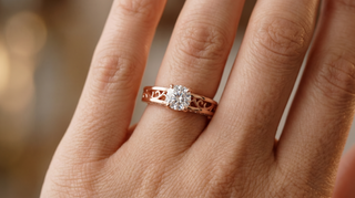 Rose Gold Engagement Rings