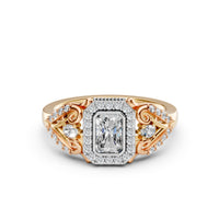 Emerald-Cut Ring Close-Up