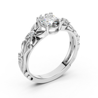 Fiora White Gold Three-Quarter