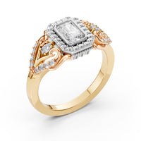 Emerald-Cut Ring Side